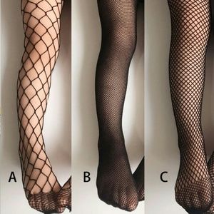 Girls Fashion Mesh Stockings Kids Baby Fishnet Sto